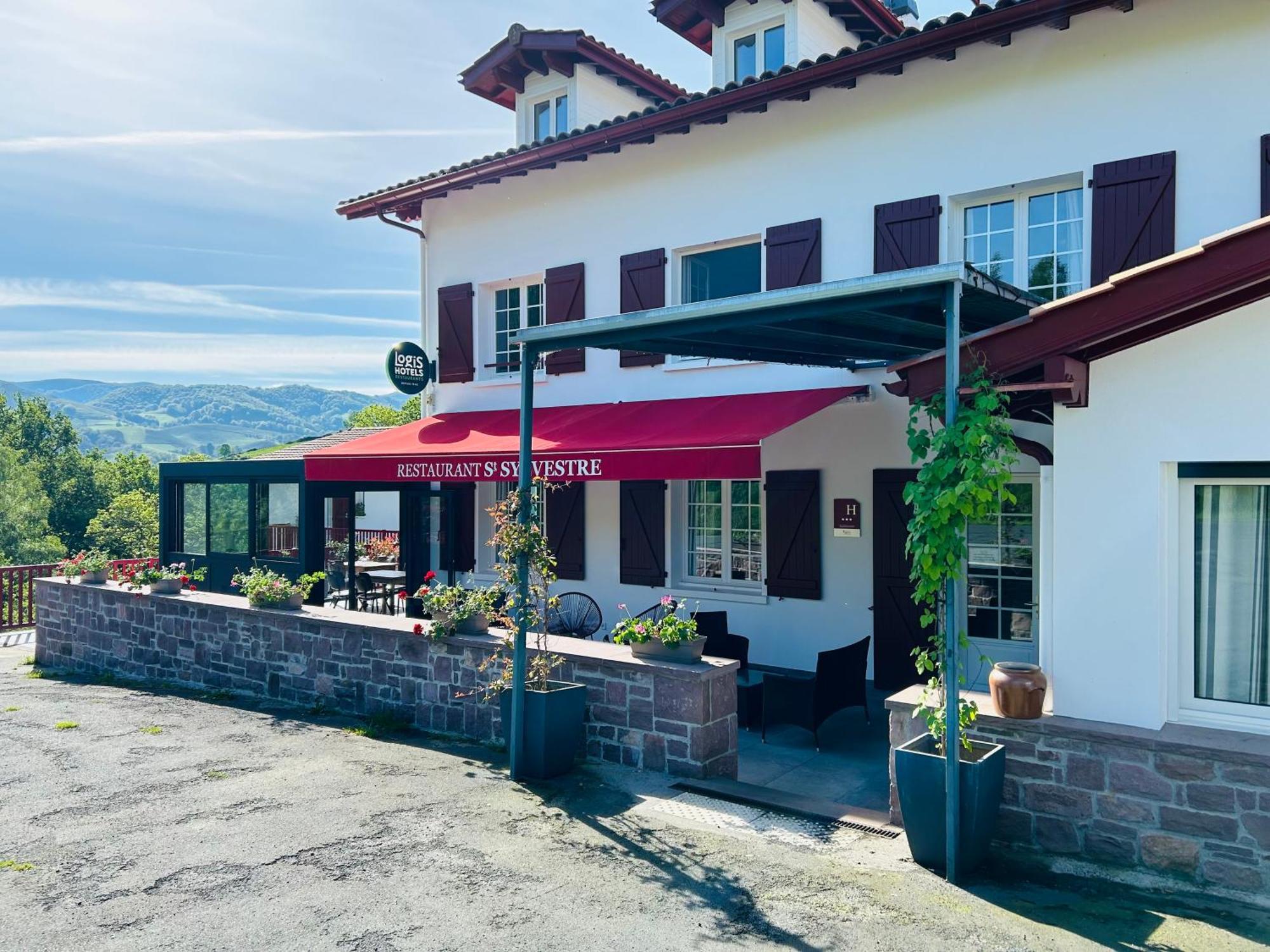 Logis Hotel St Sylvestre Aldudes Экстерьер фото
